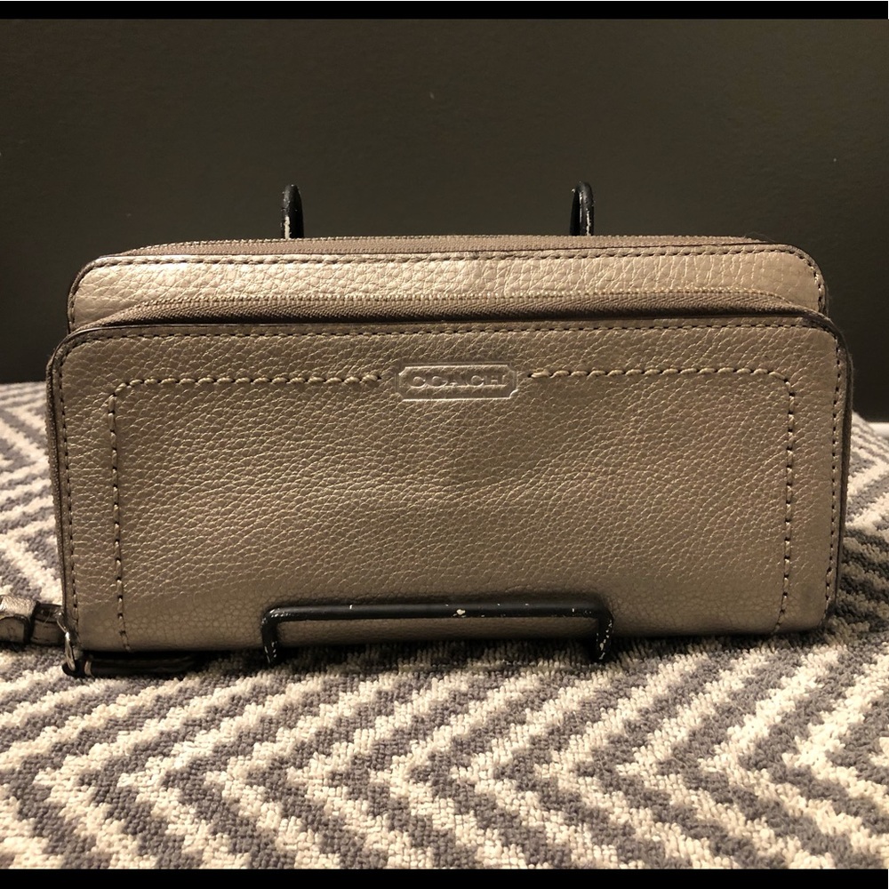 Coach Double Zip Wallet